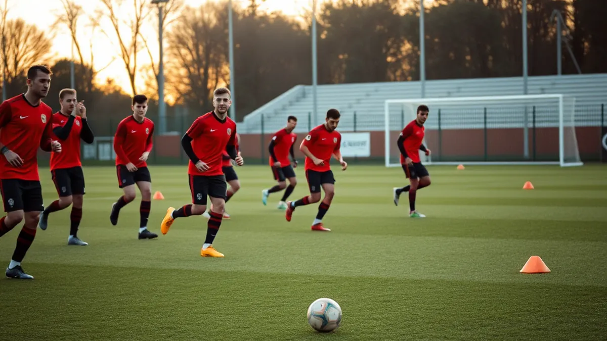 Le match amical de Boulogne contre le RFC Francs Borains